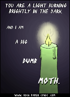 a metaphor about candles gets weird