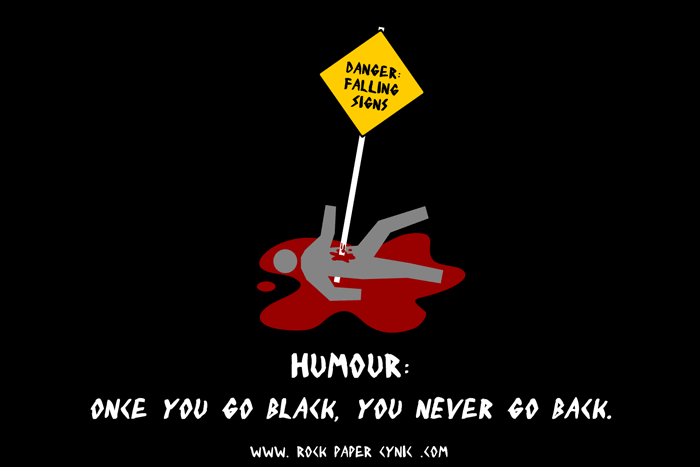 Black Humour black humour is aptly described