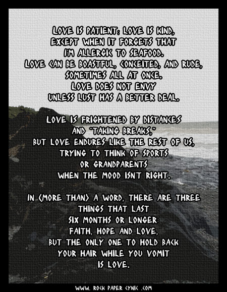 Love Is Not Gentle or Kind (and Corinthians Had It Coming) love is not gentle or kind