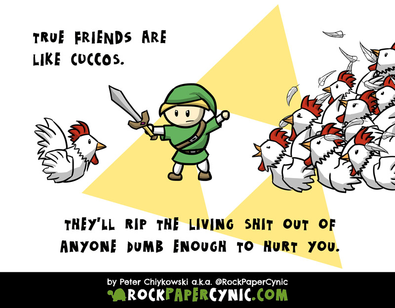 True Friends Are Like Cuccos (The Zelda Guide to Friendship) the Zelda games provide a perfect model of true friendship by way of cuccos