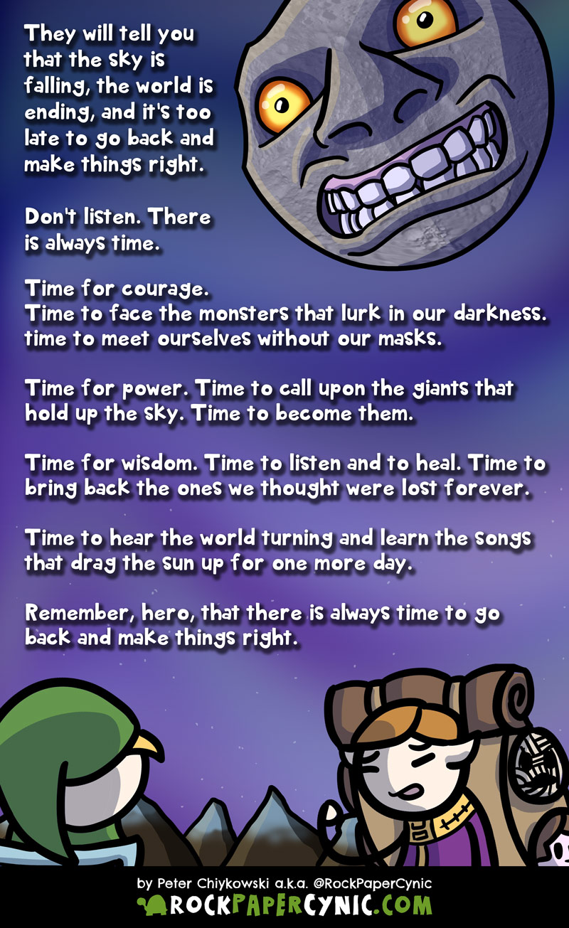 Everything I need to know about life, I learned from Majora's Mask we look at the life lessons you can learn from playing Legend of Zelda: Majora's Mask'