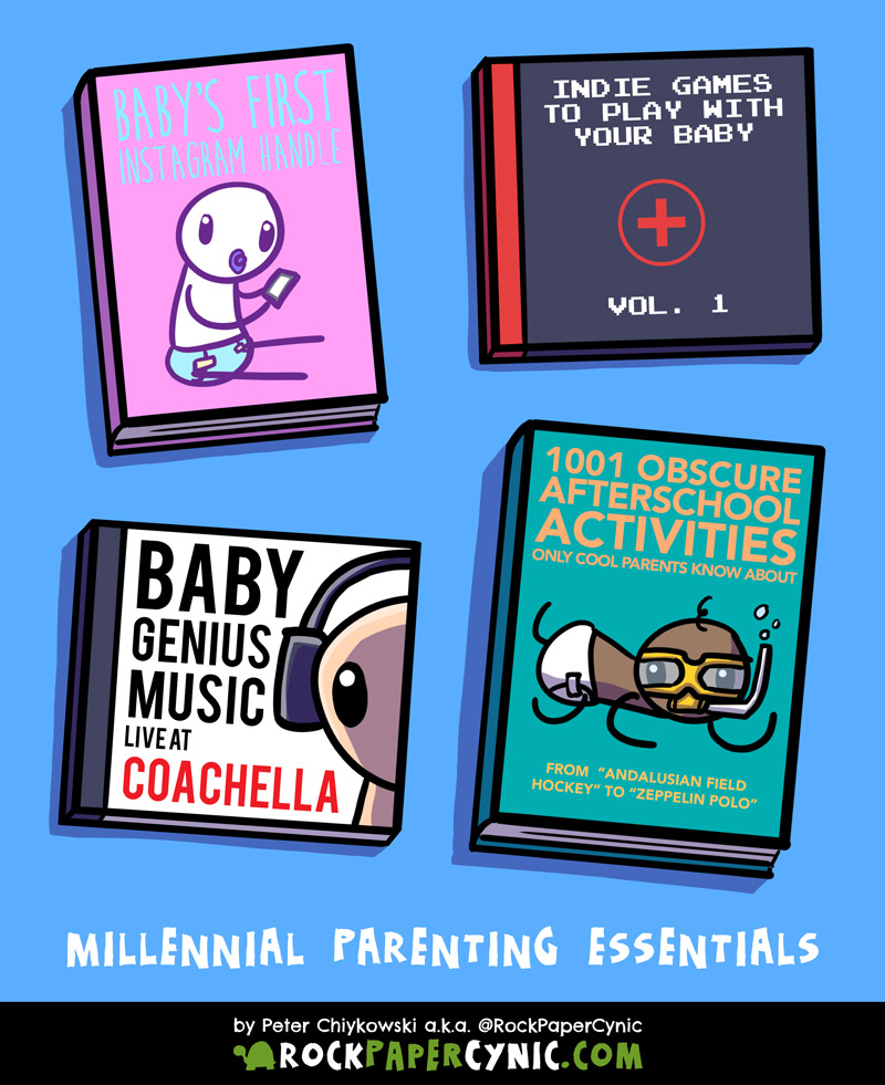 Essentials for millennial parenting we take a look at some of the books and media designed to help millennials raise their kids