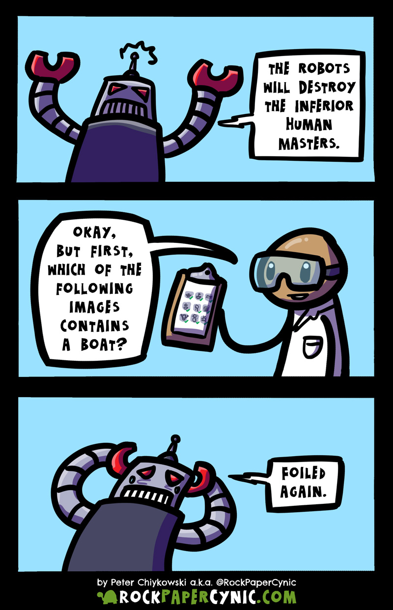 When the robots rise up, this will be our only defense scientists use humanity's secret weapon to quell the robot uprising
